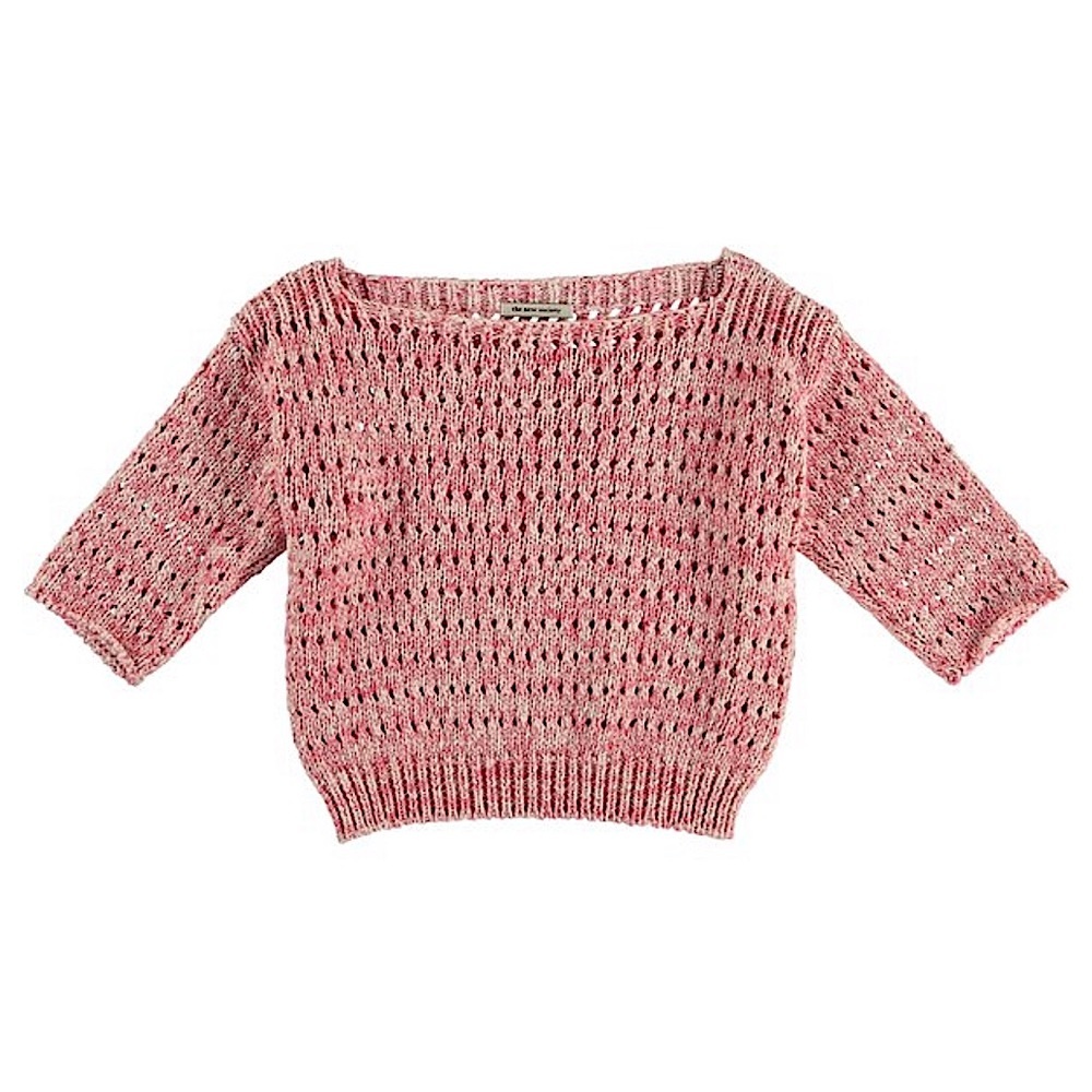 THE NEW SOCIETY Ivette Top in Honky Suckle SZ 12